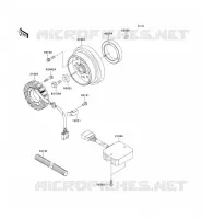 GENERATOR voor Kawasaki W650 2002