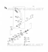 KICK STARTER voor Kawasaki W650 2002