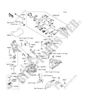 CHASSIS ELECTRICAL EQUIPMENT voor Kawasaki W800 2013