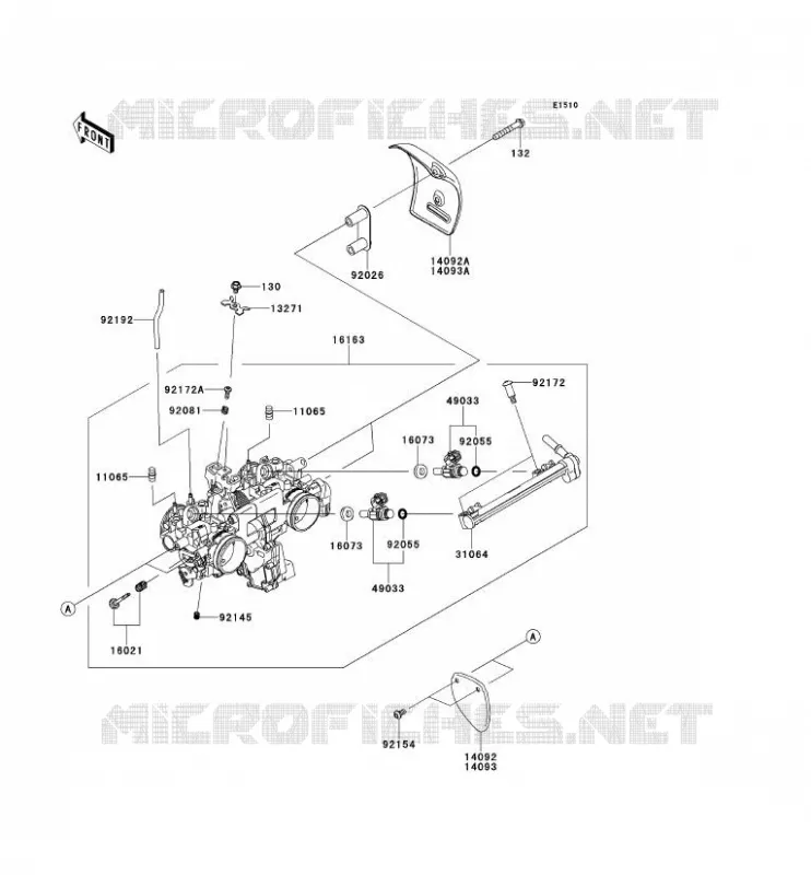 CARBURETOR Kawasaki MOTOS 800 2013 W800  EJ800ADF