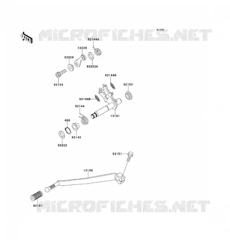 SHIFT Kawasaki MOTOS 800 2014 W800  EJ800AEF