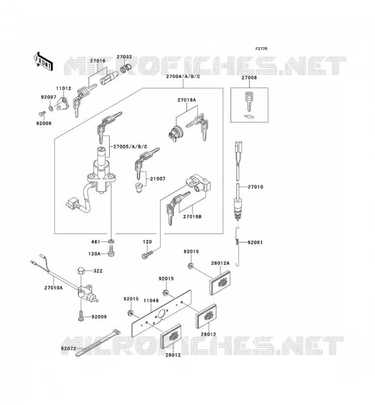 SWITCH Kawasaki MOTOS 250 1991 ELIMINATOR 250  EL250-D2