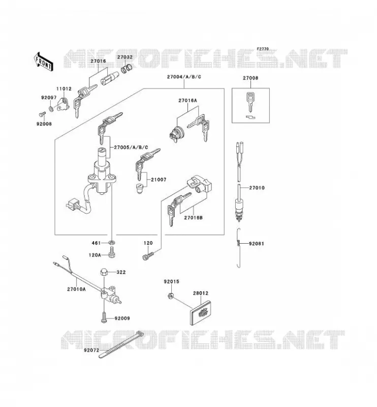 SWITCH Kawasaki MOTOS 250 1993 ELIMINATOR 250  EL250-E3