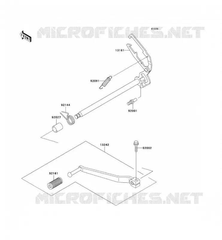 SHIFT Kawasaki MOTOS 250 2003 ELIMINATOR 250  EL250-F6