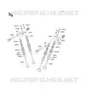 ARM ROCKER   VALVES voor Kawasaki EN500 1990