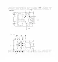 CRANKCASE BOLT voor Kawasaki EN500 1990