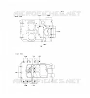 CRANKCASE BOLT voor Kawasaki EN500 1991