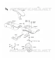 FENDER voor Kawasaki EN500 1991