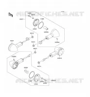 INDICATORS voor Kawasaki EN500 1991