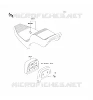 SEAT voor Kawasaki EN500 1991