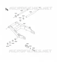 SWINGARM voor Kawasaki EN500 1991