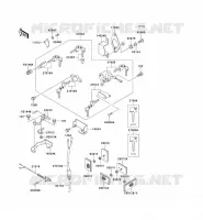 SWITCH   REFLECTORS voor Kawasaki EN500 1991
