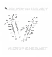 ARM ROCKER   VALVES voor Kawasaki EN500 1993