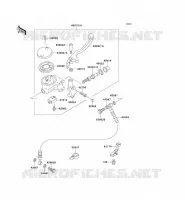 FRONT MASTER CYLINDER voor Kawasaki EN500 1993