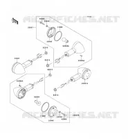 INDICATORS voor Kawasaki EN500 1993