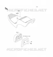 SEAT voor Kawasaki EN500 1993