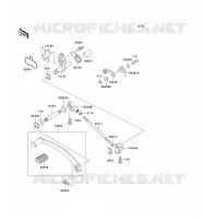 SHIFT voor Kawasaki EN500 1993
