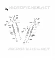 ARM ROCKER   VALVES voor Kawasaki EN500 1994