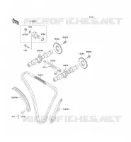CAMSHAFT   TENSIONER voor Kawasaki EN500 1994