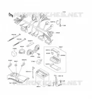 CHASSIS ELECTRICAL EQUIPMENT voor Kawasaki EN500 1994