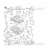 CRANKCASE(S) voor Kawasaki EN500 1994