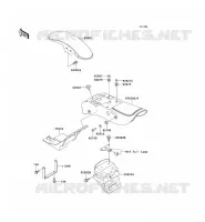 FENDER voor Kawasaki EN500 1994
