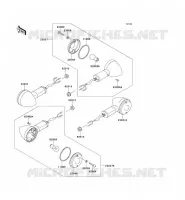 INDICATORS voor Kawasaki EN500 1994