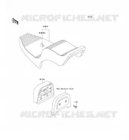 SEAT voor Kawasaki EN500 1994
