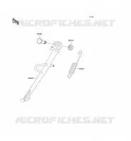 STAND voor Kawasaki EN500 1994