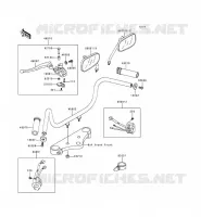 HANDLEBAR voor Kawasaki EN500 1998