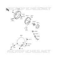 LENS(S) voor Kawasaki EN500 1998