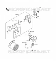 OIL PUMP voor Kawasaki EN500 1998