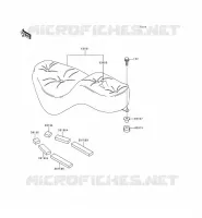 SEAT voor Kawasaki EN500 1998