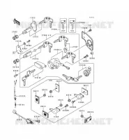 SWITCH voor Kawasaki EN500 1998