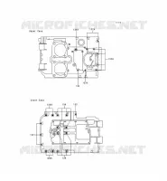 CRANKCASE BOLT voor Kawasaki EN500 1998