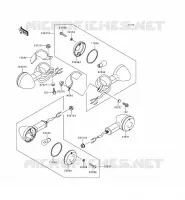 INDICATORS voor Kawasaki EN500 1998