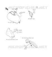 LABELS voor Kawasaki EN500 1998