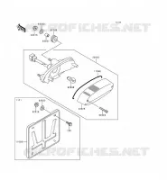 TAILIGHT(S) voor Kawasaki EN500 1998