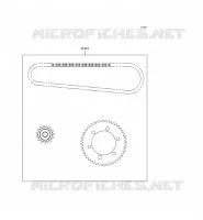 CHAIN KIT voor Kawasaki EN500 LTD 1998