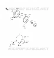 LENS(S) voor Kawasaki EN500 LTD 1998