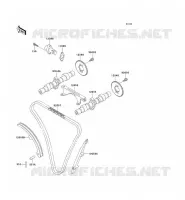 CAMSHAFT   TENSIONER voor Kawasaki EN500 LTD 2009