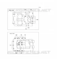 CRANKCASE BOLT voor Kawasaki EN500 LTD 2009