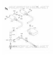 IGNITION SYSTEM voor Kawasaki EN500 LTD 2009