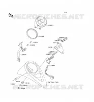 METERS voor Kawasaki EN500 LTD 2009
