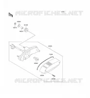 TAILIGHT(S) voor Kawasaki EN500 LTD 2009