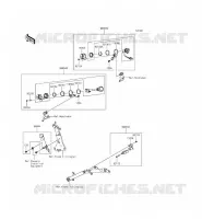 ACCESSORY(SERRURE DE CASQUE ETC.) voor Kawasaki VULCAN S ABS 2015