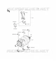 CRANKSHAFT voor Kawasaki VULCAN S ABS 2015