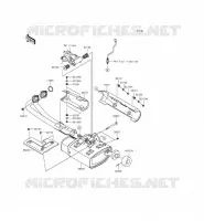 EXHAUST voor Kawasaki VULCAN S ABS 2015