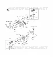 FOOTREST voor Kawasaki VULCAN S ABS 2015