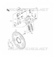 FRONT BRAKE voor Kawasaki VULCAN S ABS 2015